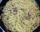 サバとトマトと大葉のさっぱり和風パスタ作り方3写真