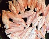 手羽中のスパイシー照り焼き作り方3写真