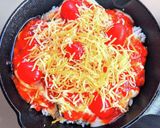 パスタソースで夏野菜のミートドリア作り方13写真