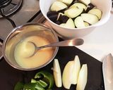 最強に絶品！豚バラと茄子の西京味噌炒め作り方1写真