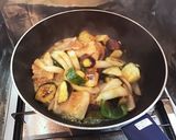 最強に絶品！豚バラと茄子の西京味噌炒め作り方5写真