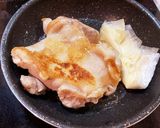 めんつゆと砂糖だけ！照り焼きチキン作り方4写真