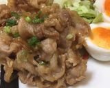 混ぜて食べるサラダ豚丼★カフェ風簡単作り方3写真