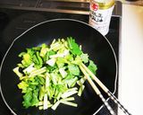 【簡単】＊かぶの葉と油あげの炒め物＊作り方2写真