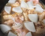 鶏手羽元と大根のあっさり黒酢煮作り方7写真