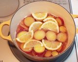 さつまいものはちみつレモン煮作り方5写真