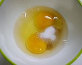 簡単！巻かない☆出汁巻き卵作り方1写真