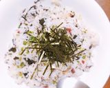 カリカリ梅と海苔の混ぜご飯作り方5写真