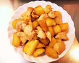 鶏肉とじゃがいもの照り焼き作り方10写真