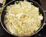 白菜とえのきのおじや作り方2写真