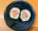 香味ペースト・ほうれん草おにぎり塩ジャケ作り方6写真