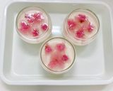 火を使わず♡花咲く桜ゼリー&パンナコッタ作り方9写真