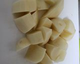 【簡単】居酒屋風ポテトサラダ【減塩】作り方1写真