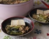 わけぎ(ネギ)を食べよう!肉豆腐★鍋作り方6写真