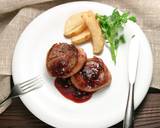 仔牛フィレ肉のソテー　いちじくソースがけ作り方8写真