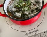 韓国風海苔のスープ。作り方4写真