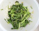 レンジ１分半！水菜の胡麻和え。お弁当にも作り方4写真