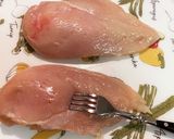 (低糖質)柚子胡椒マヨのサラダチキン作り方1写真