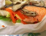 超簡単レンジで鮭の包み焼き作り方3写真
