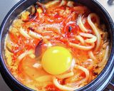 讃岐うどんで作るユッケジャンカルググス作り方4写真