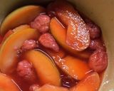 いちごとりんごのコンポート作り方5写真
