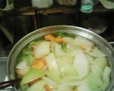 天然水と野菜と茸で☆ほっこりスープ作り方2写真