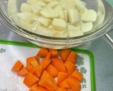 プルコギでほくほく肉じゃが♡作り方1写真