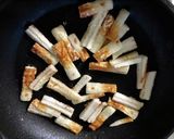 チクワと卵とレタスのマヨネーズ炒め作り方5写真
