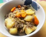 プルコギでほくほく肉じゃが♡作り方9写真