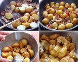 豚バラと新じゃがの生姜焼きポテサラ作り方4写真