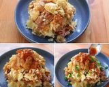 豚バラと新じゃがの生姜焼きポテサラ作り方6写真