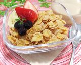 カフェオレでシリアル作り方3写真