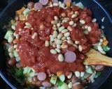 大豆とウインナーの具沢山カレー煮込み♪作り方6写真
