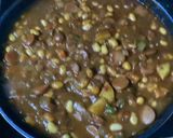大豆とウインナーの具沢山カレー煮込み♪作り方8写真