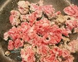 牛コマdeトマトパスタ作り方1写真