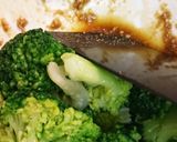 セロリとブロッコリーの辛子ゴマ味噌和え作り方2写真
