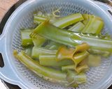 茎わかめのきんぴら作り方2写真