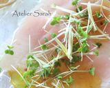 3分♪びんちょうまぐろ★和風カルパッチョ作り方5写真