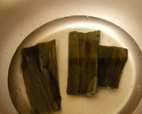 鶏としいたけと三つ葉の酒蒸し作り方1写真