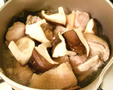 鶏としいたけと三つ葉の酒蒸し作り方4写真