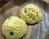 レンジで蒸しパン　小麦粉　幼児食　野菜作り方4写真