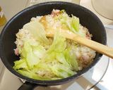 香味ペーストで簡単レタスチャーハン!作り方4写真