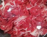 みんな大好きわが家の牛丼作り方1写真