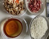 思い出の中華おこわ(糯米飯)作り方1写真
