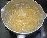 コーンスープの素でパスタ作り方1写真