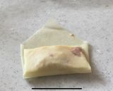 大葉＆チーズ入り♪梅マヨささみ春巻作り方5写真