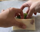 大葉＆チーズ入り♪梅マヨささみ春巻作り方6写真
