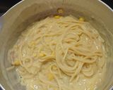 コーンスープの素でパスタ作り方6写真