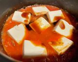 さばトマト麻婆豆腐作り方4写真