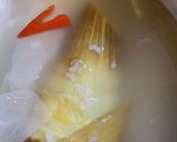 桜と筍ご飯しらす和え作り方1写真